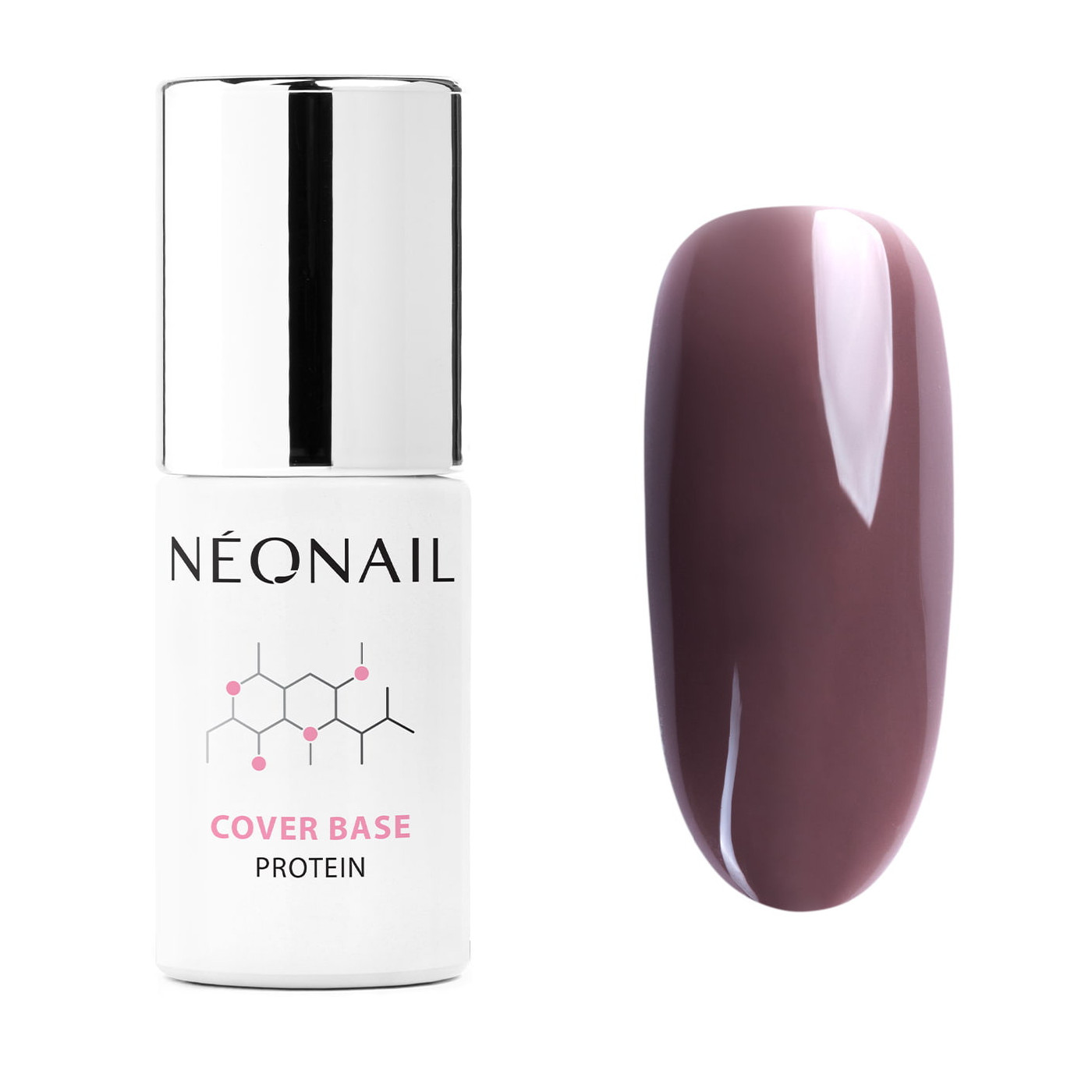 Gellak 7,2 ml - Cover Base Protein Mauve Nude
