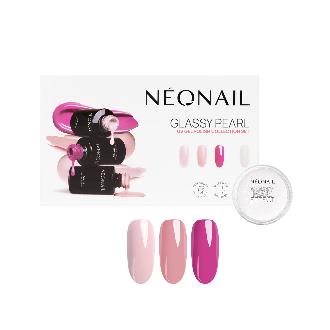 Glassy Pearl Collection Set