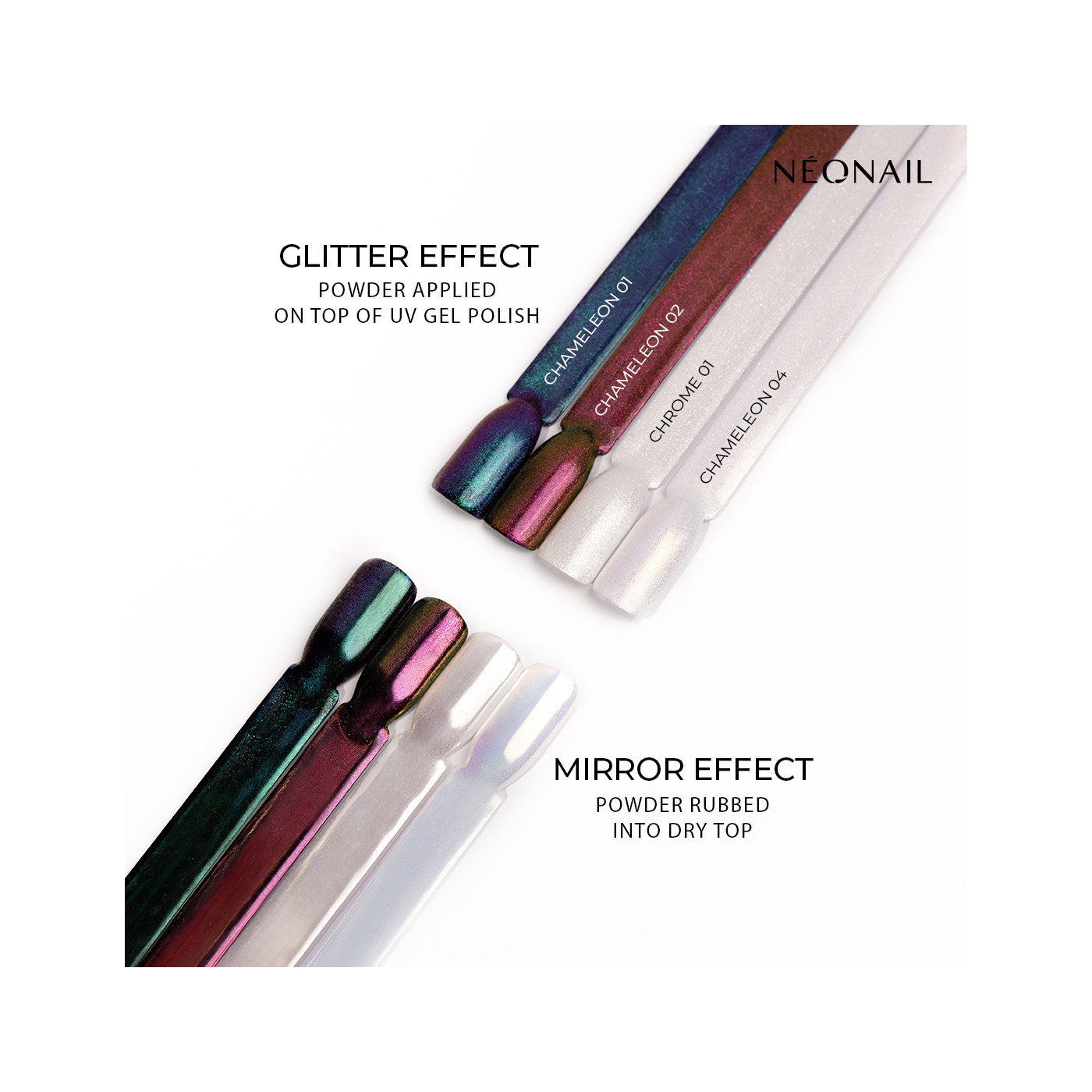 Liquid Nail Powder 6,5 ml - Chrome 01