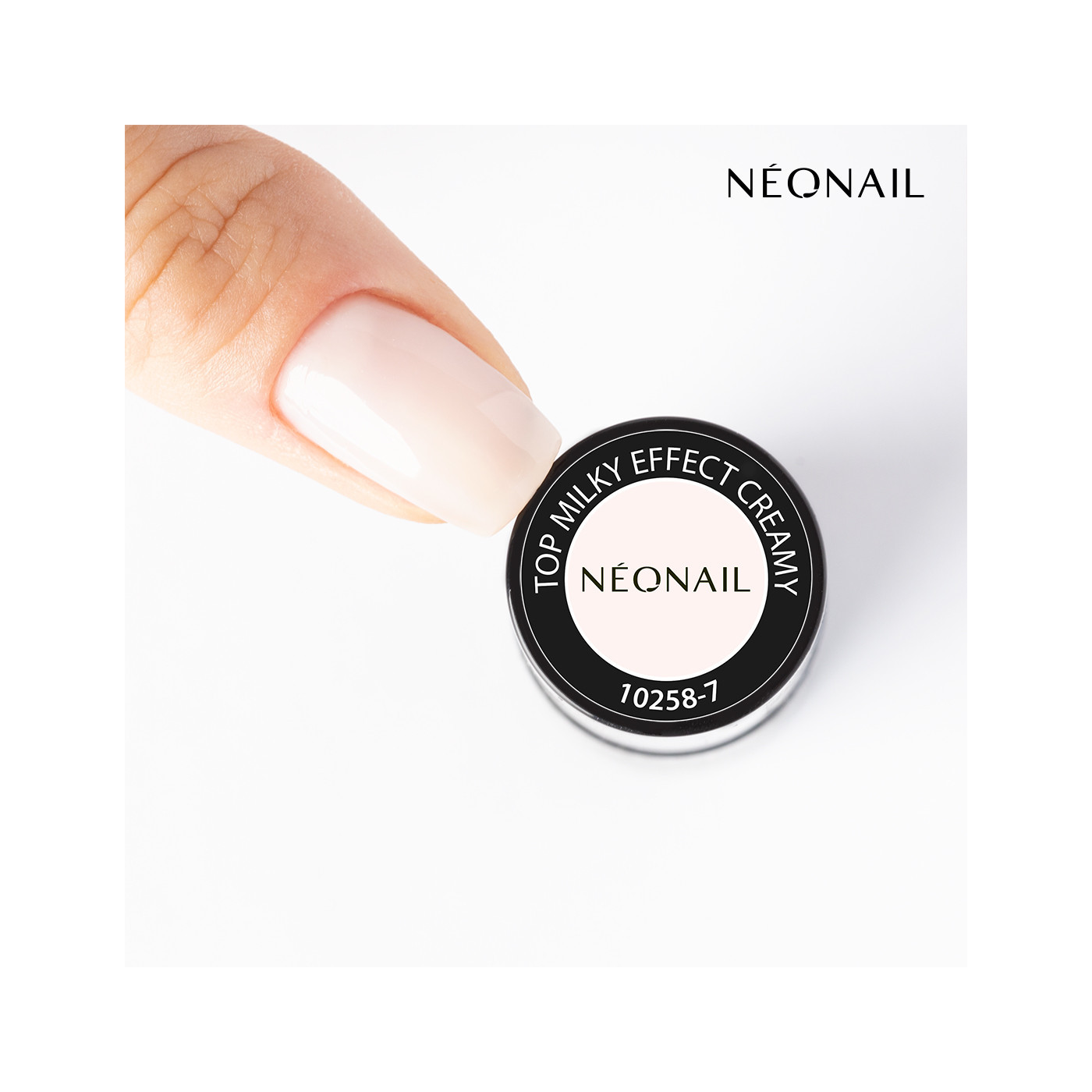 Gellak 7,2 ml -  Top Milky Effect Creamy