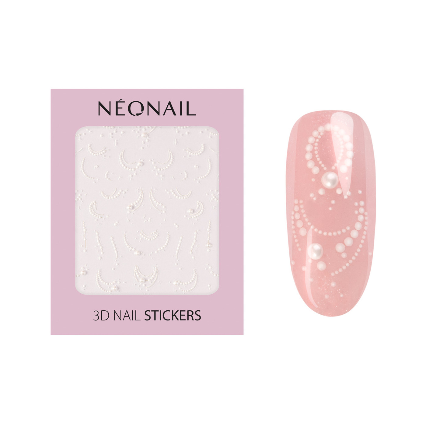 Pearl Nail 3D Sticker