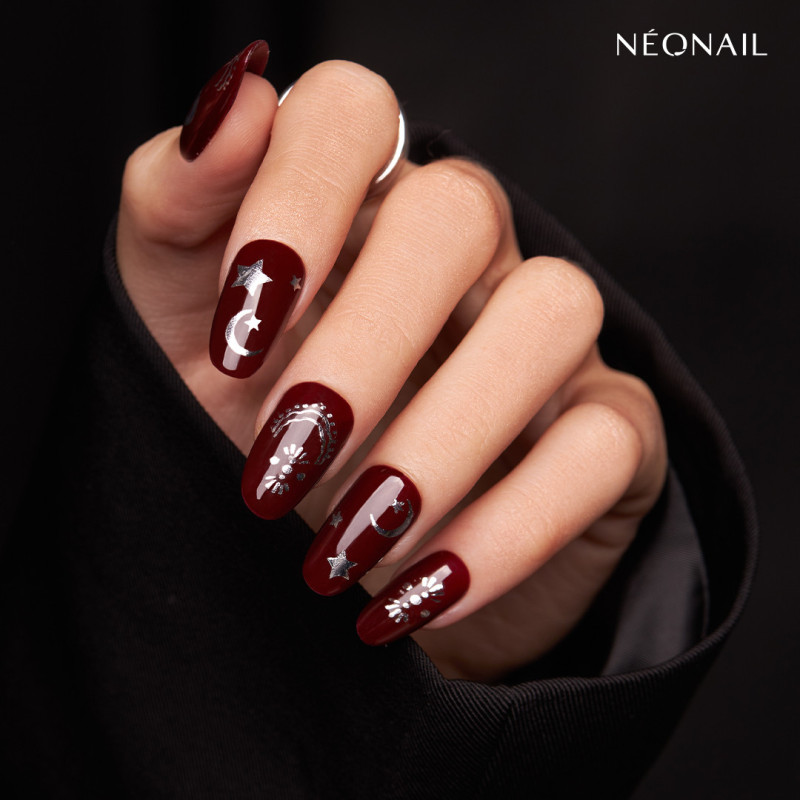 Nail Sticker 05 ASTRO SILVER