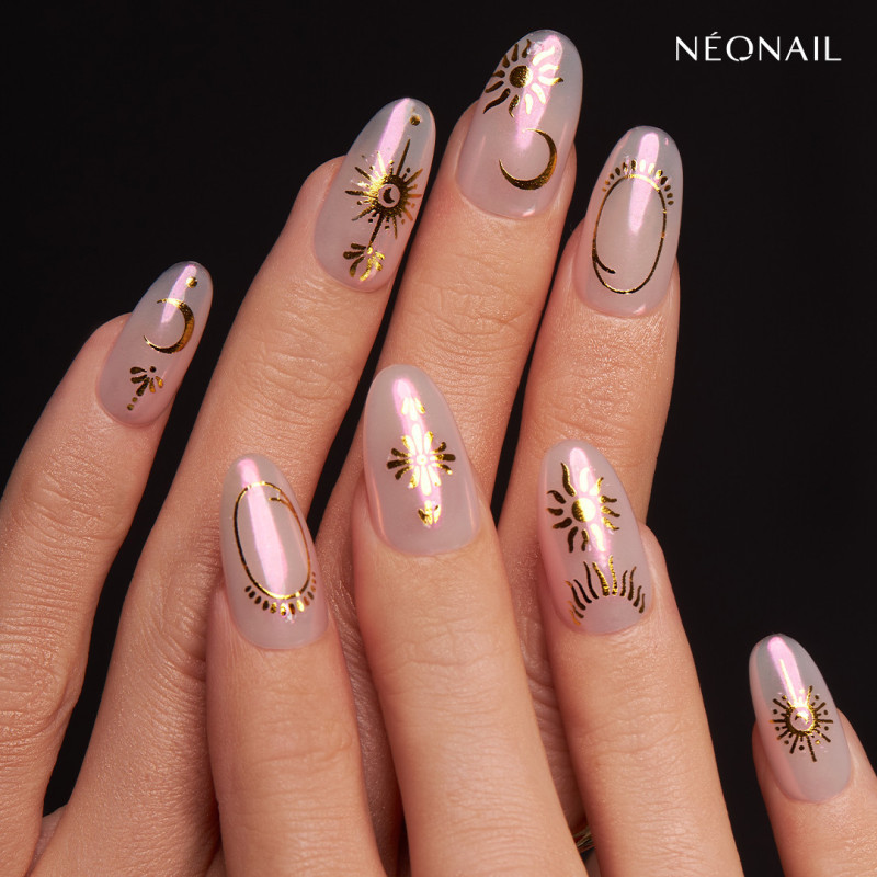 Nail Sticker 06 ASTRO GOLD