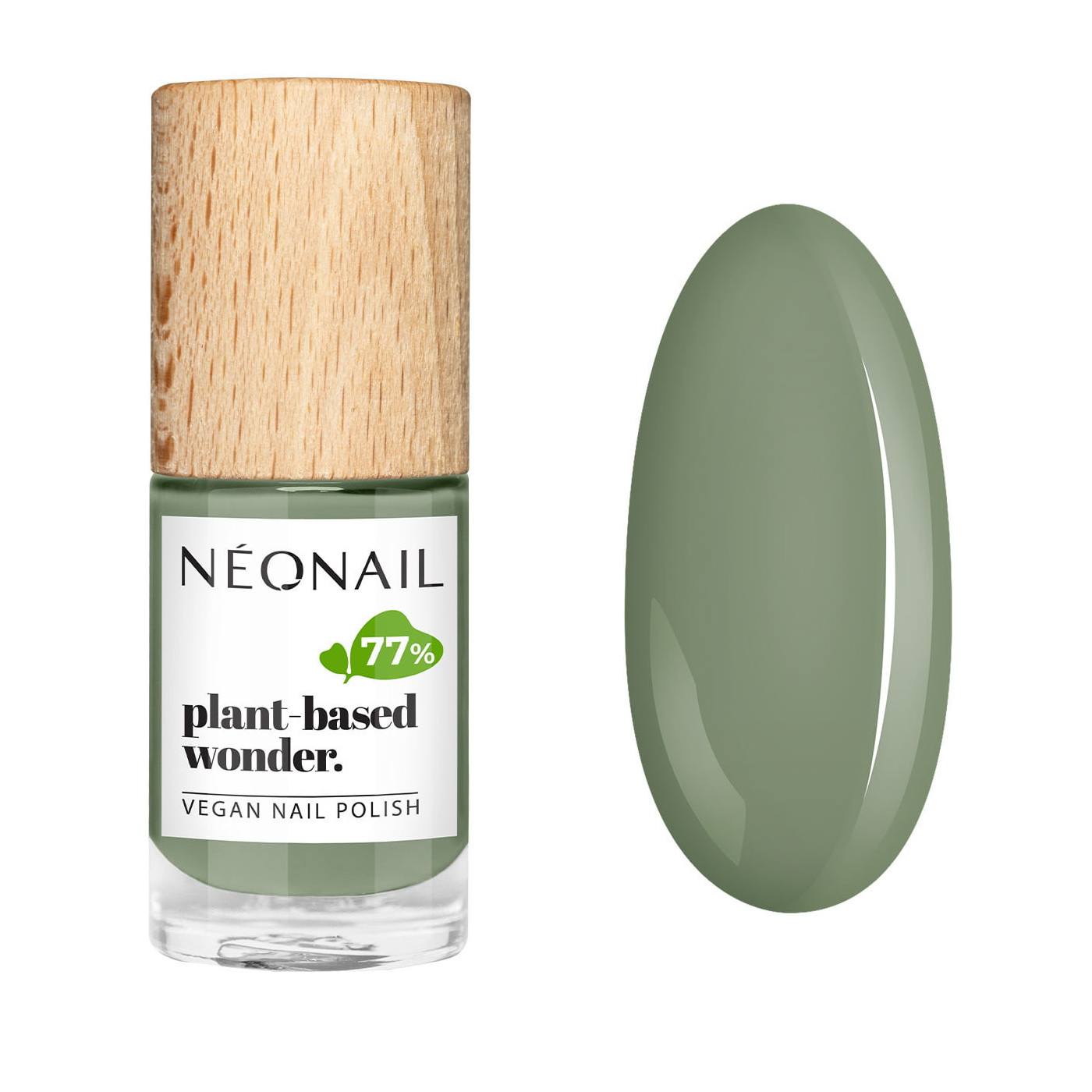 Vegan Klassieke Nagellak 7,2 ml - PURE OLIVE Vegan Klassieke Nagellak 7,2 ml - PURE OLIVE