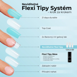 Flexi Tips - Clear Stiletto Flexi Tips - Clear Stiletto