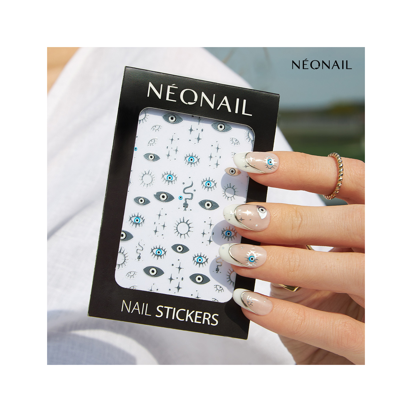 Nail Stickers Boho Silver Nail Stickers Boho Silver