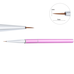 Natuurlijk nail art kwastje nr. 0 Natuurlijk nail art kwastje nr. 0