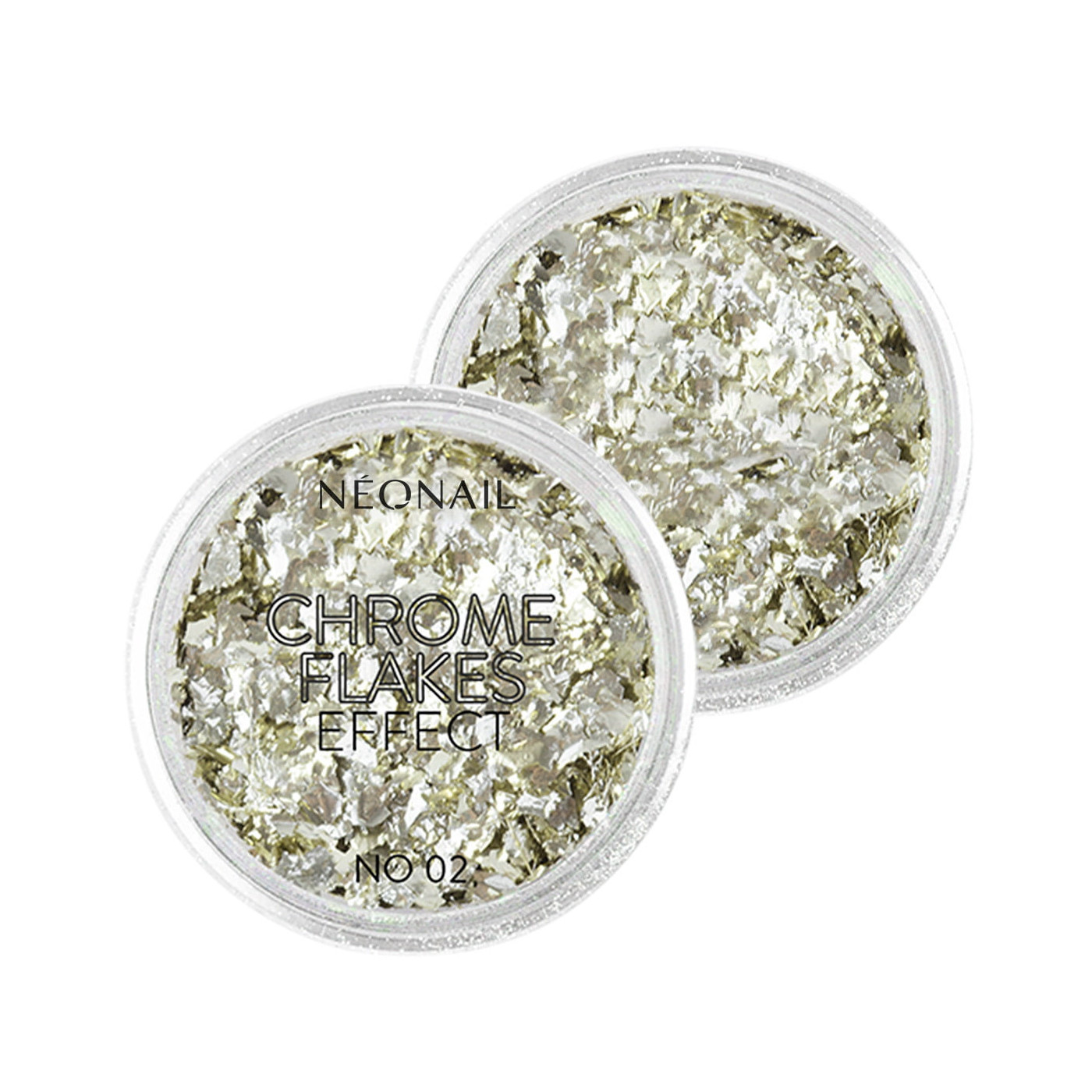 Chrome Flakes Effect 02 - Pigmentpoeder Chrome Flakes Effect 02 - Pigmentpoeder