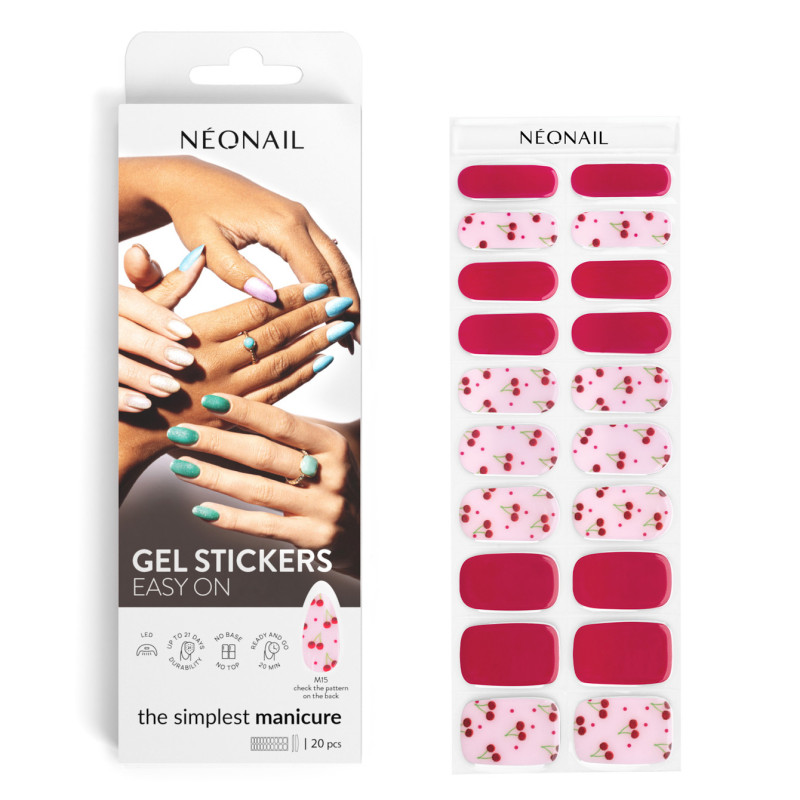 GEL STICKERS EASY ON M15 GEL STICKERS EASY ON M15