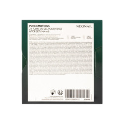 Pure Emotions 7,2 ml UV Gel Polish Base & Top Set