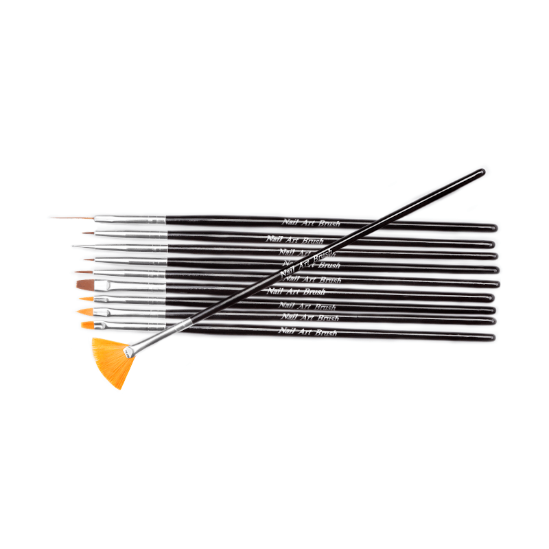 Collection Set van 10 synthetische kwastjes Collection Set van 10 synthetische kwastjes