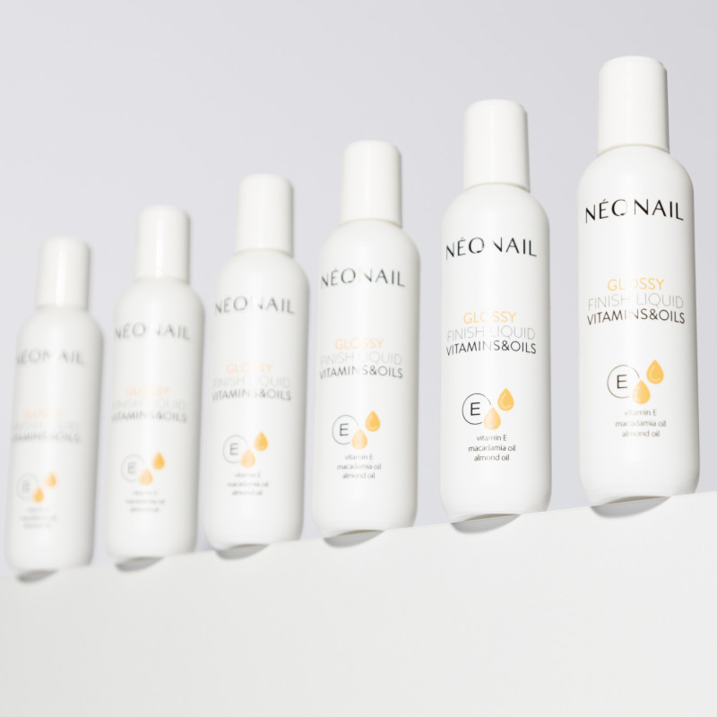 Glossy Finish Liquid Vitamins&Oils