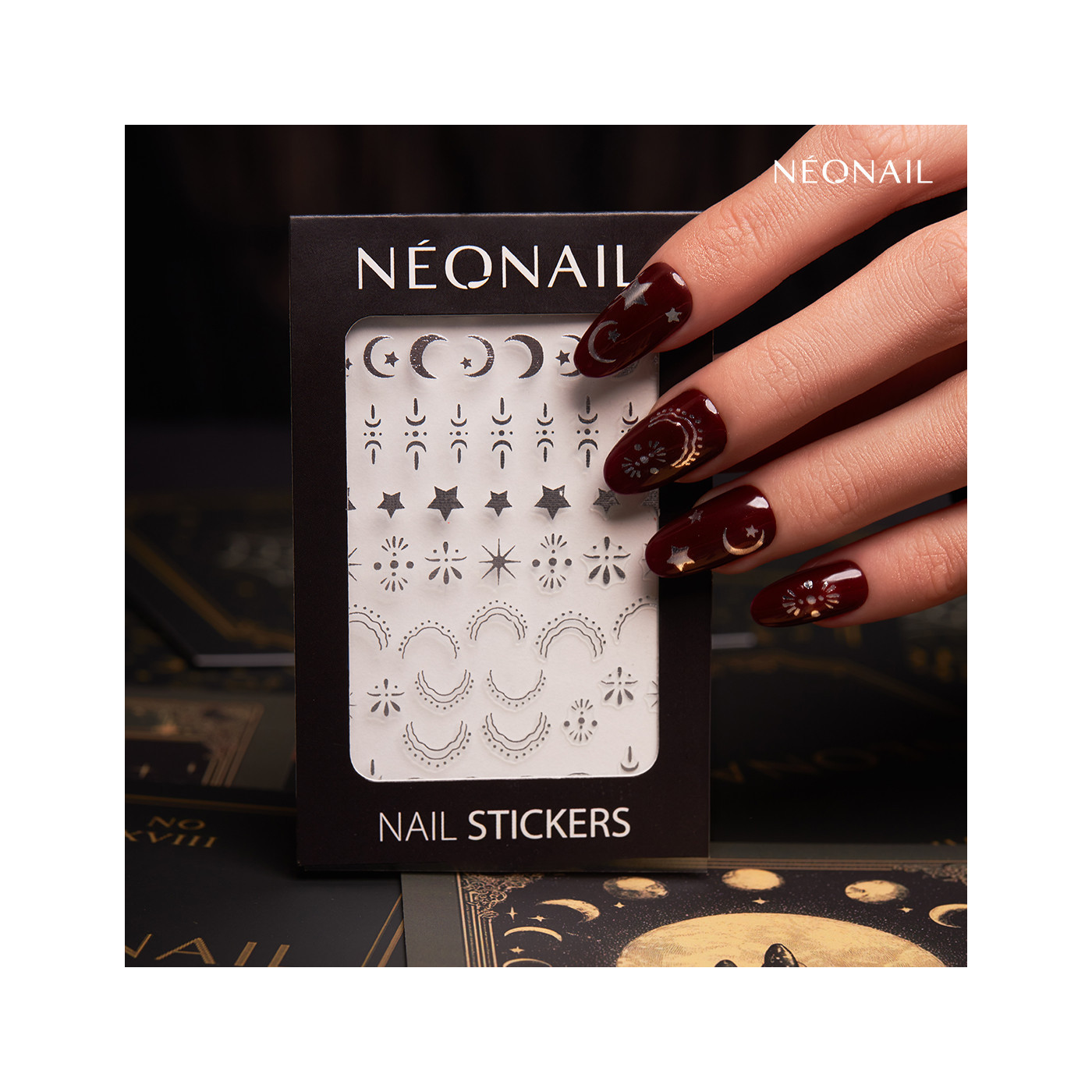 Nail Sticker 05 ASTRO SILVER