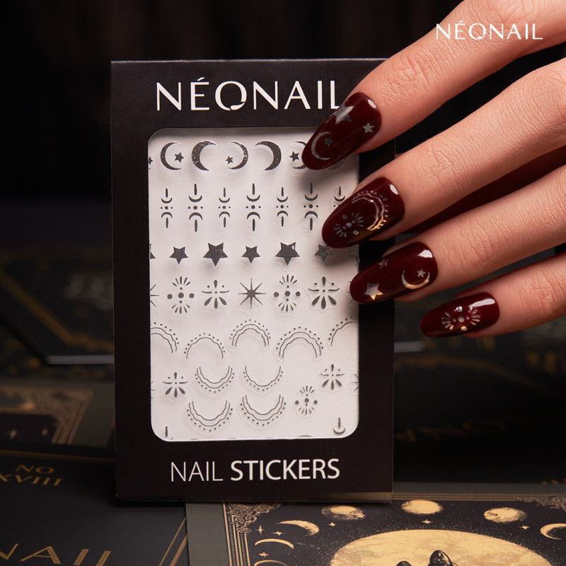 Nail Sticker 05 ASTRO SILVER