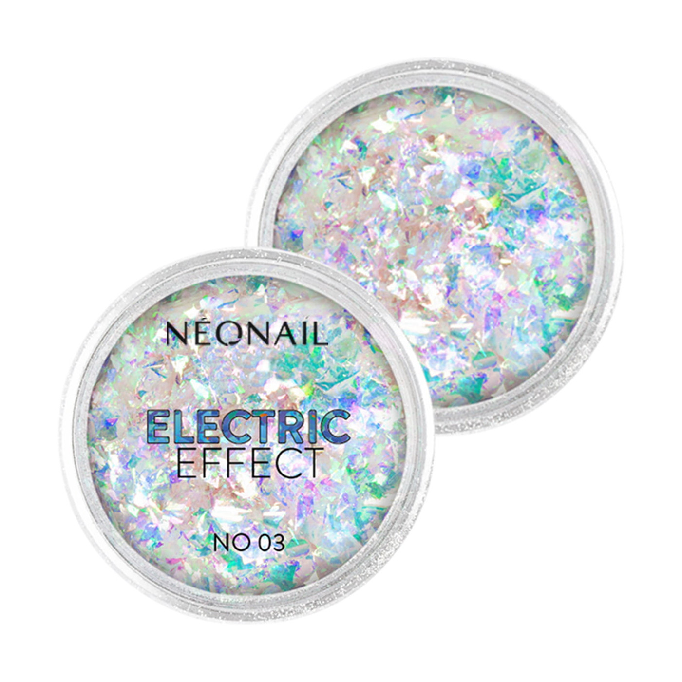 NEONAIL 💅 Electric Effect 03 Pigmentpoeder 💅 Cre&euml;er een opvallend, sprankelend effect 💅 Perfect voor een unieke en levendige loo