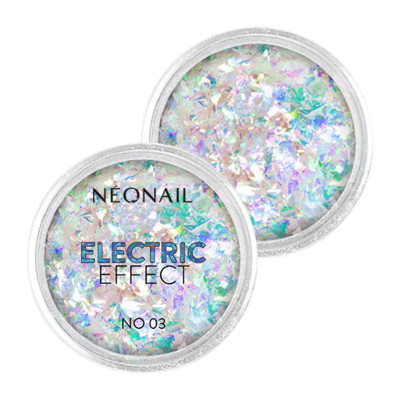 NEONAIL 💅 Electric Effect 03 Pigmentpoeder 💅 Cre&euml;er een opvallend, sprankelend effect 💅 Perfect voor een unieke en levendige loo