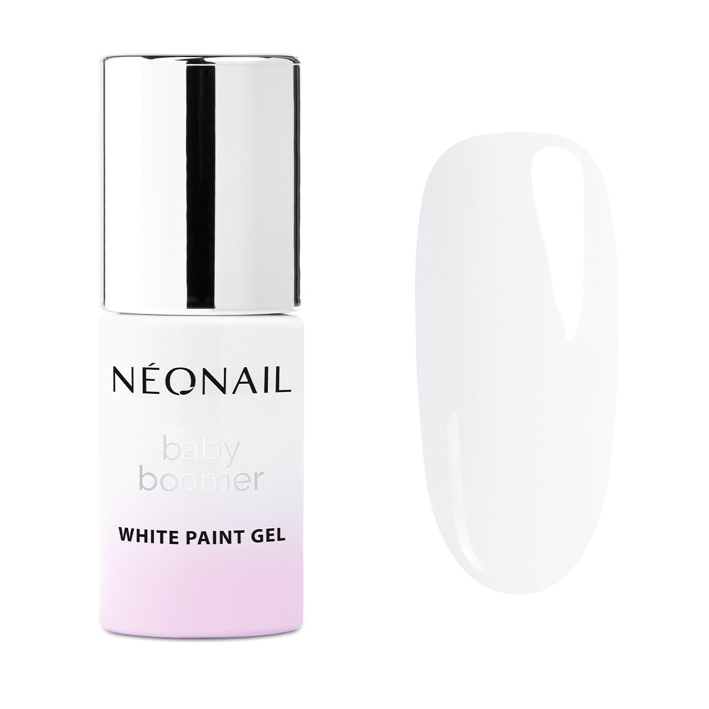 Paint UV/LED Gel 6,5 ml - Baby Boomer White Paint Gel Paint UV/LED Gel 6,5 ml - Baby Boomer White Paint Gel