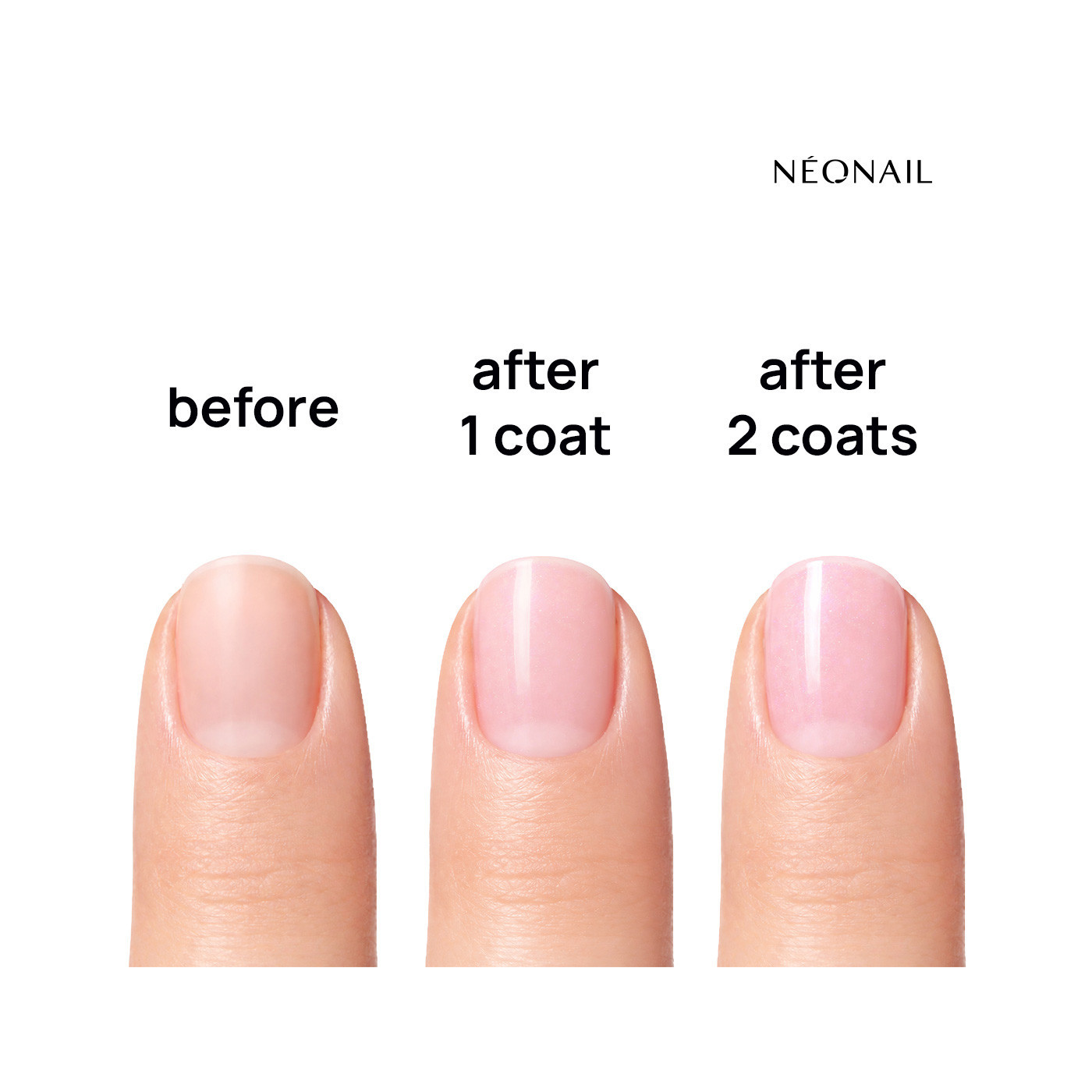 Rescue Glow Tint 3in1 Nail Conditioner Glitter Rose