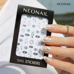 Nail Stickers Boho Silver