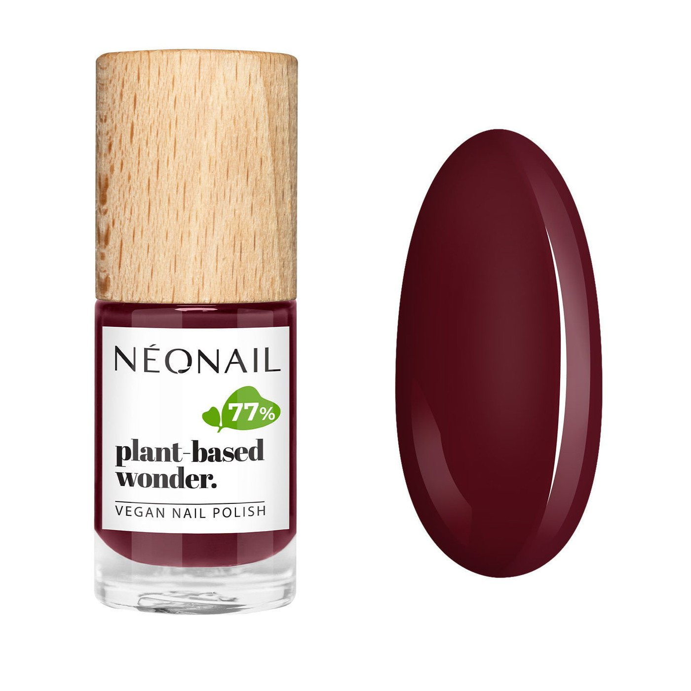 Vegan Klassieke Nagellak 7,2 ml - PURE MAROON Vegan Klassieke Nagellak 7,2 ml - PURE MAROON