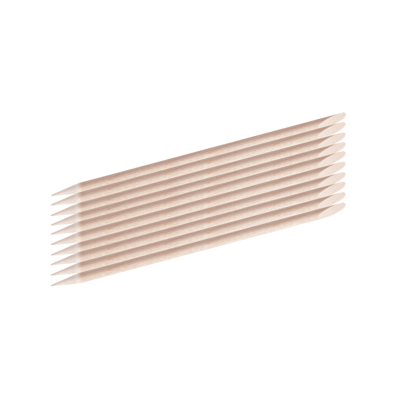 Houten manicurestick 10 st.