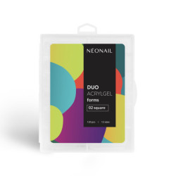 Duo AcrylGel forms - Square 02 Duo AcrylGel forms - Square 02