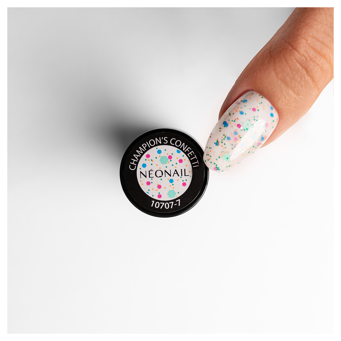 Gellak 7,2 ml - Champion's Confetti Gellak 7,2 ml - Champion's Confetti