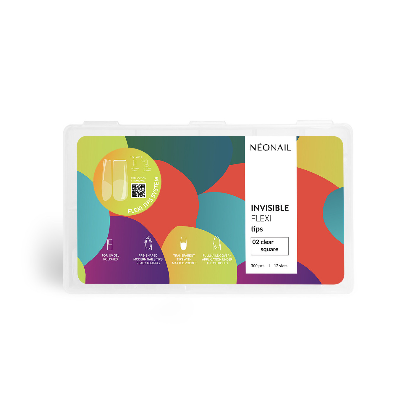 Flexi Tips - 02 Clear Square