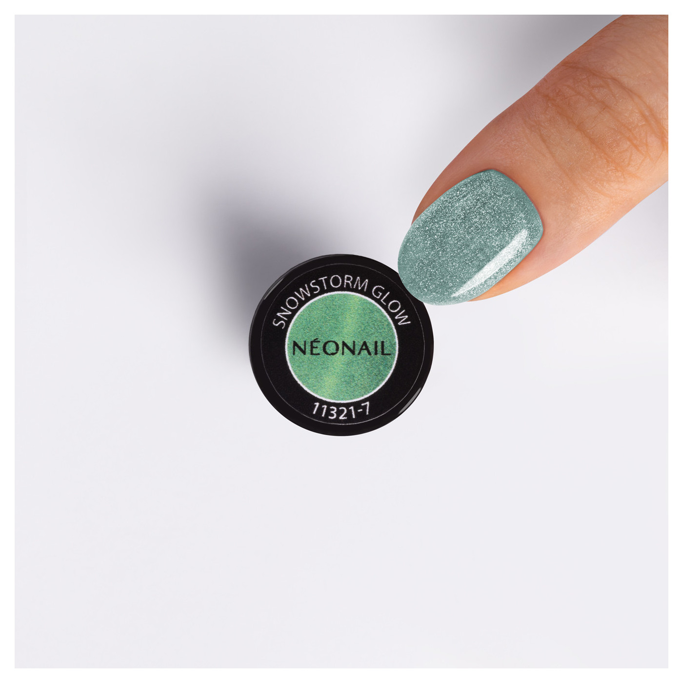 Gellak 7,2 ml Cat Eye - Snowstorm Glow