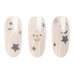 Nail Sticker 05 ASTRO SILVER