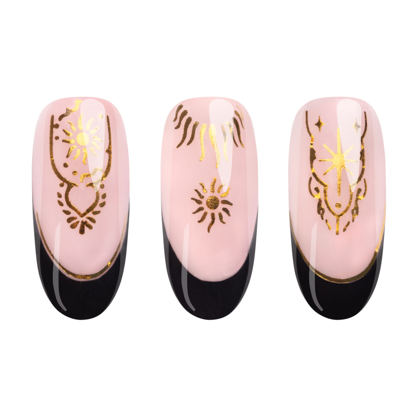 Nail Sticker 06 ASTRO GOLD