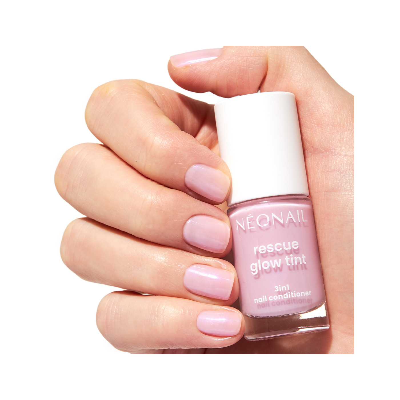 Rescue Glow Tint 3in1 Nail Conditioner Glitter Violet Rescue Glow Tint 3in1 Nail Conditioner Glitter Violet