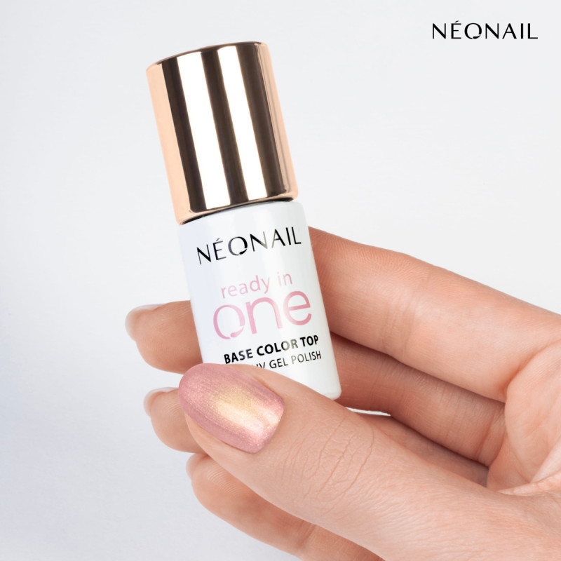 Gellak 7,2 ml - READY IN ONE - One Rose Glow 01 Gellak 7,2 ml - READY IN ONE - One Rose Glow 01