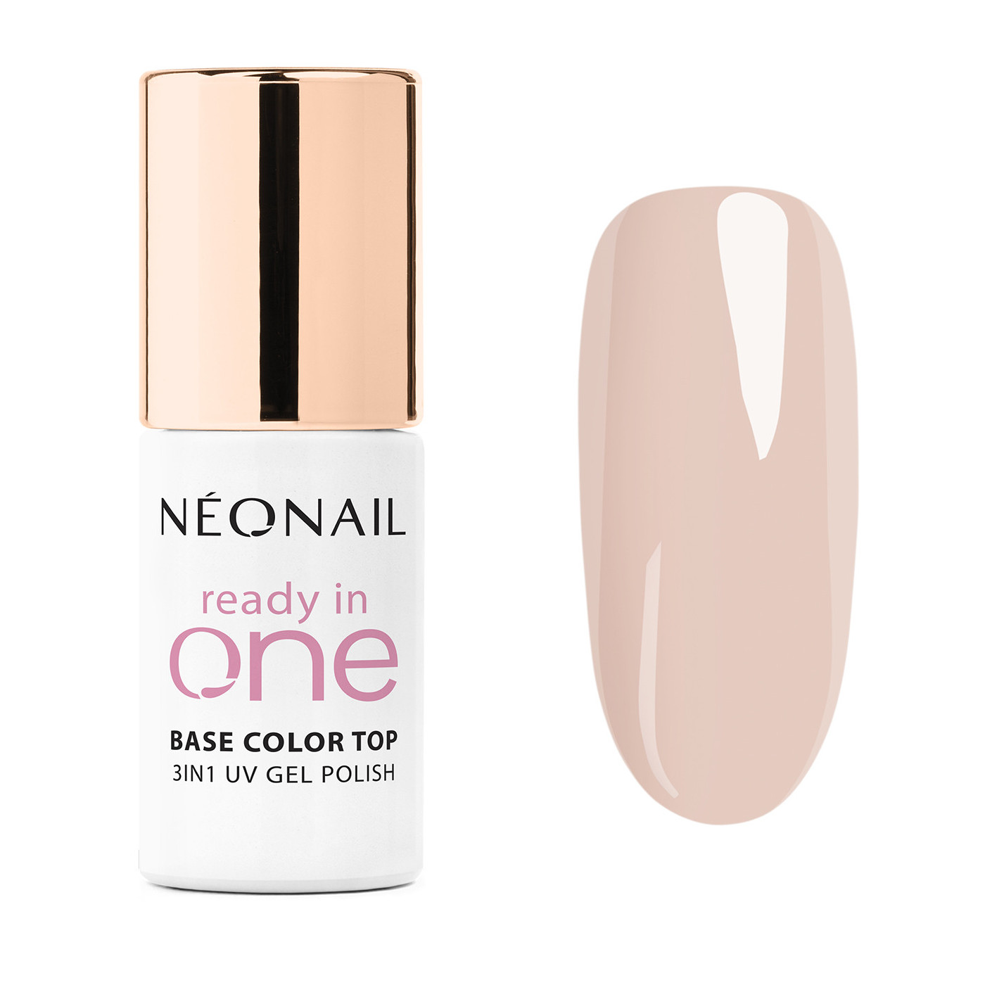 Gellak 7,2 ml - READY IN ONE - One Apricot 03 - Natuurlijke perzik tint | NEONAIL Gellak 7,2 ml - READY IN ONE - One Apricot 03 - Natuurlijke perzik tint | NEONAIL