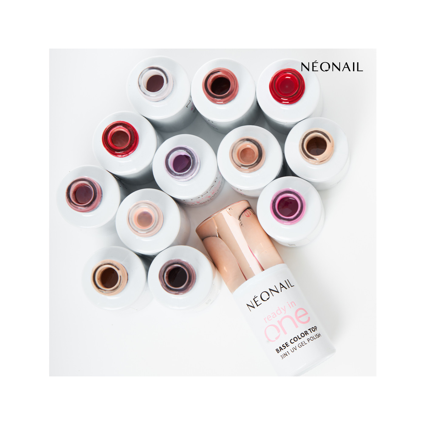 Gellak 7,2 ml - READY IN ONE - One Apricot 03 - Natuurlijke perzik tint | NEONAIL Gellak 7,2 ml - READY IN ONE - One Apricot 03 - Natuurlijke perzik tint | NEONAIL