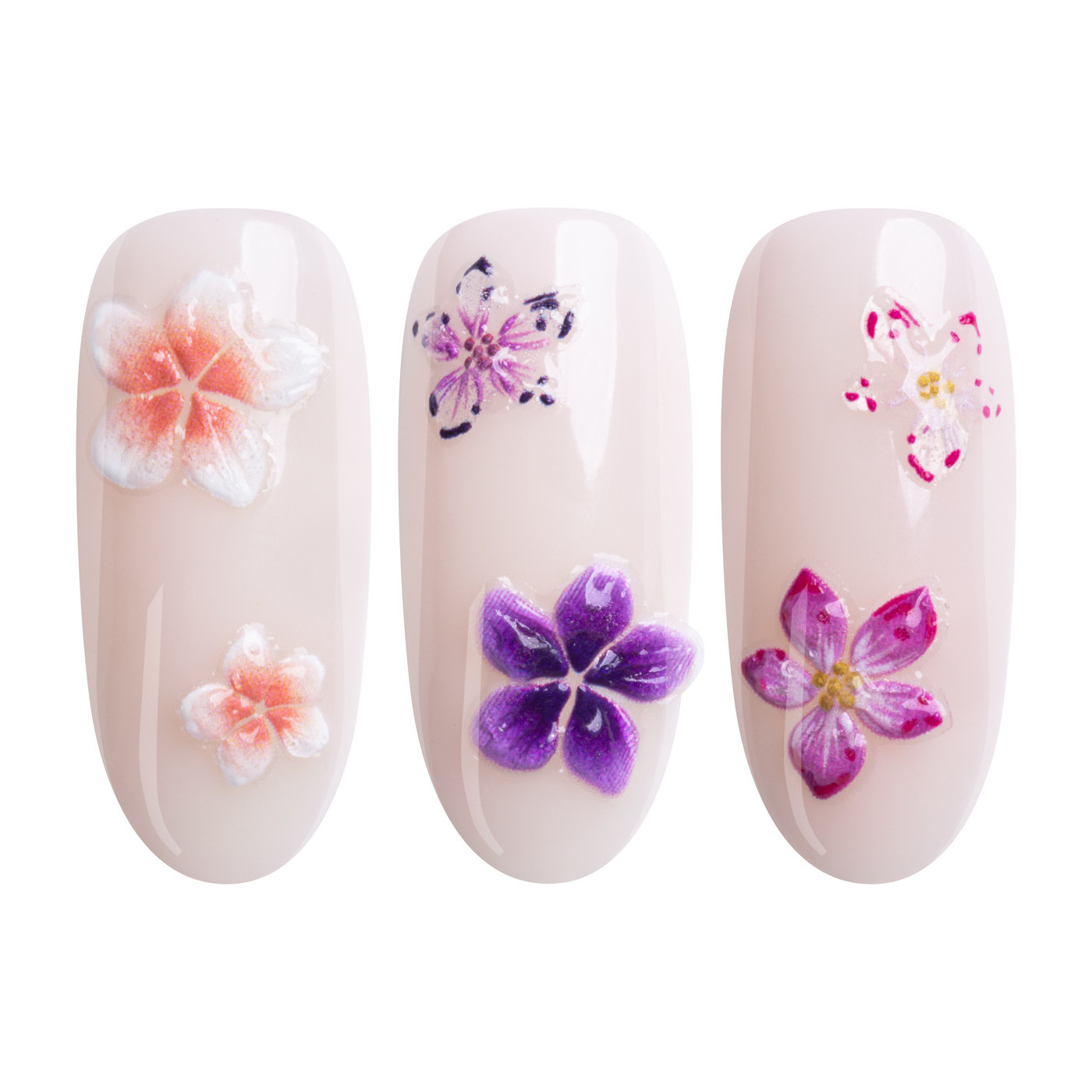 3D Nail Stickers 02 3D Nail Stickers 02