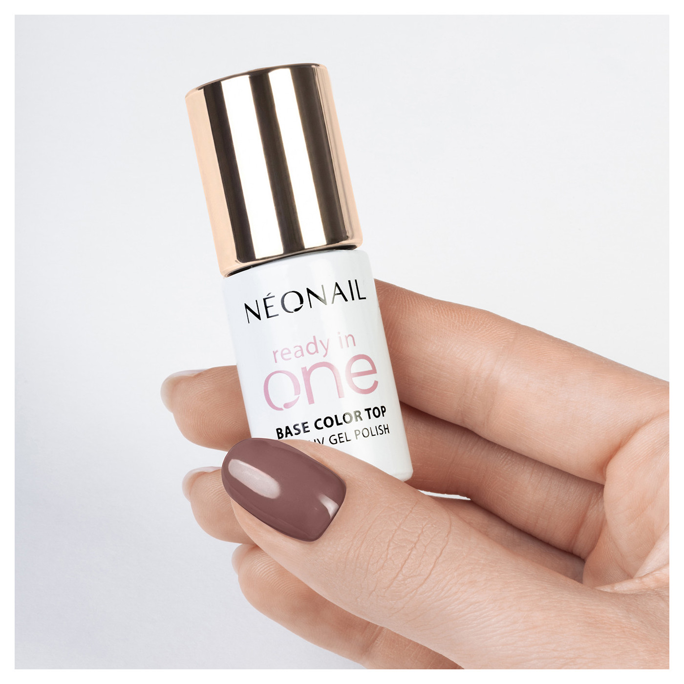 Gellak 7,2 ml - READY IN ONE - One Mocha Brown 07 Gellak 7,2 ml - READY IN ONE - One Mocha Brown 07