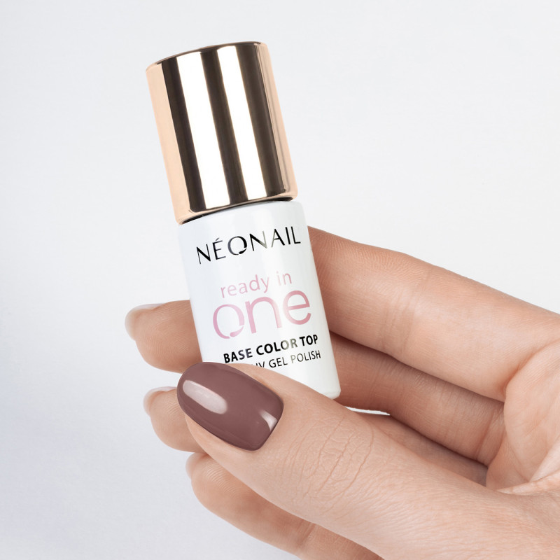 Gellak 7,2 ml - READY IN ONE - One Mocha Brown 07 Gellak 7,2 ml - READY IN ONE - One Mocha Brown 07
