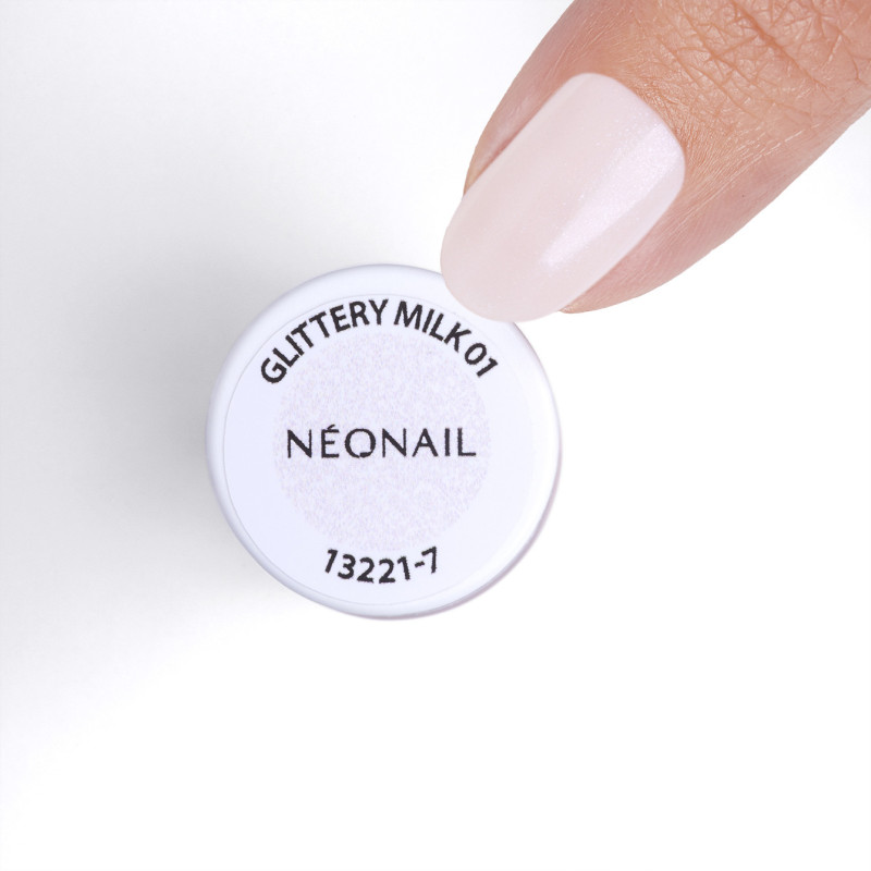 Klassieke Nagellak 7,2 ml - Glittery Milk 01 Klassieke Nagellak 7,2 ml - Glittery Milk 01