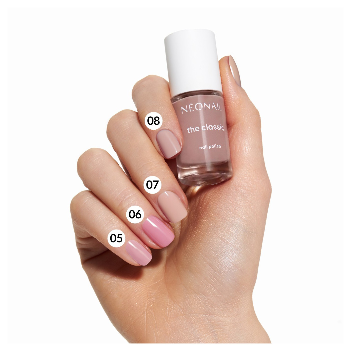 Klassieke Nagellak 7,2 ml - Dark Nude 08