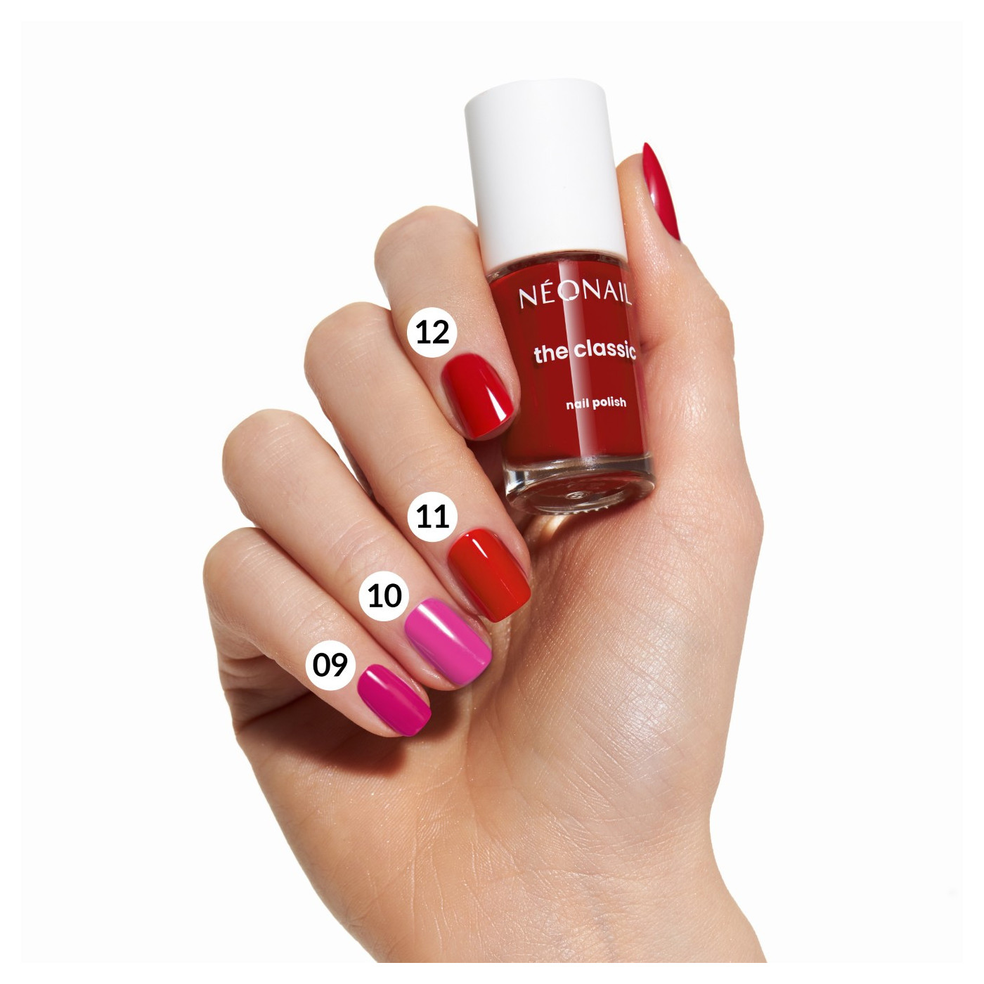 Klassieke Nagellak 7,2 ml - Just Red 12 Klassieke Nagellak 7,2 ml - Just Red 12