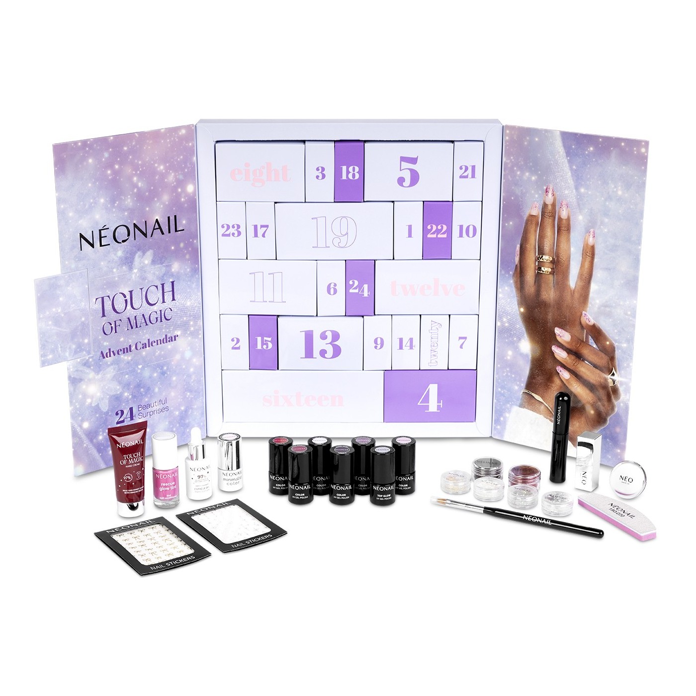 NEONAIL Touch of Magic - de NEONAIL adventskalender met 24 exclusieve verrassingen NEONAIL Touch of Magic - de NEONAIL adventskalender met 24 exclusieve verrassingen