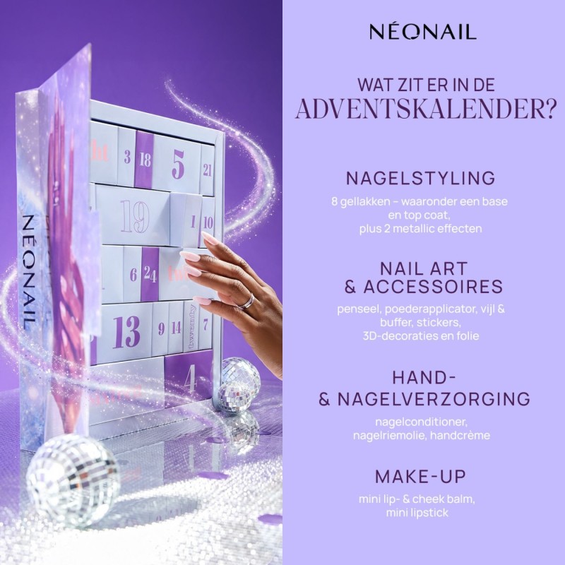 NEONAIL Touch of Magic - de NEONAIL adventskalender met 24 exclusieve verrassingen NEONAIL Touch of Magic - de NEONAIL adventskalender met 24 exclusieve verrassingen
