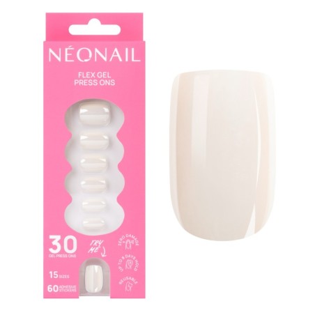 Flex Gel Press Ons 30 pc &ndash; Glazed Toffee Short Square | NEONAIL