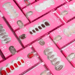 Flex Gel Press Ons 30 pc – Glazed Toffee Short Square | NEONAIL Flex Gel Press Ons 30 pc – Glazed Toffee Short Square | NEONAIL