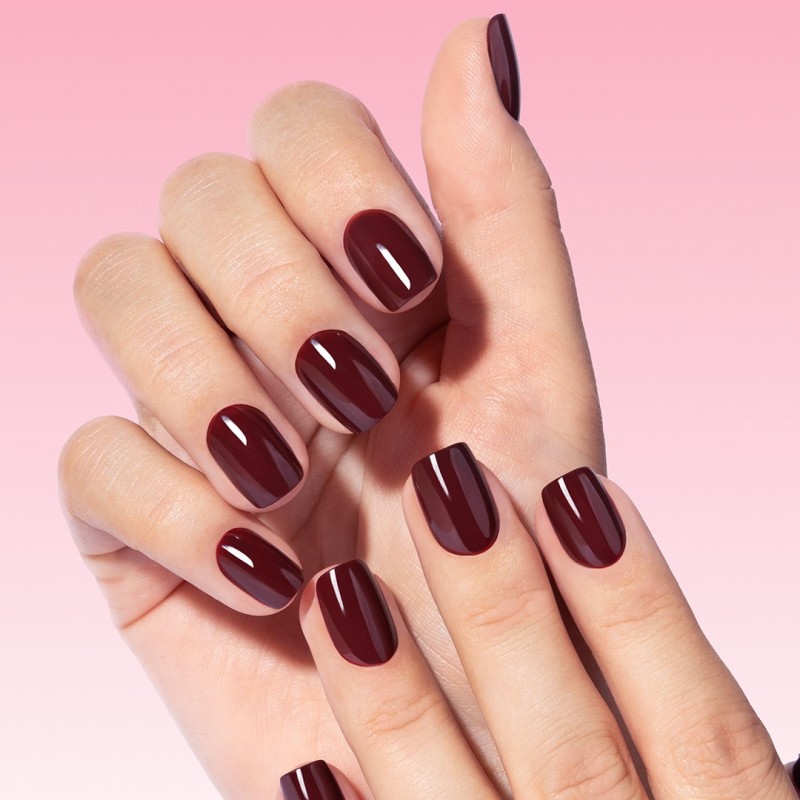 Flex Gel Press Ons 30 pc – Merlot Short Square | NEONAIL Flex Gel Press Ons 30 pc – Merlot Short Square | NEONAIL