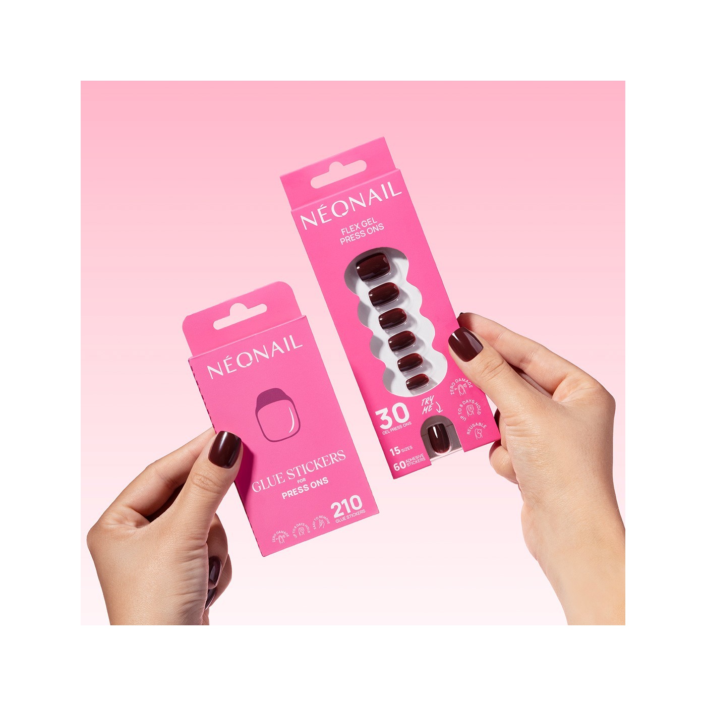 Flex Gel Press Ons - Glue Stickers Flex Gel Press Ons - Glue Stickers