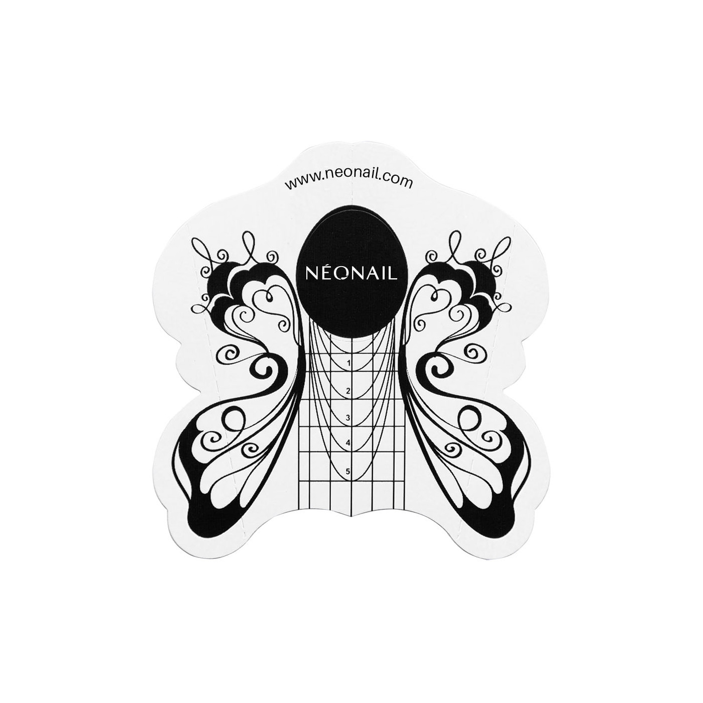 Nagelverlengingsswatch MOTYL (VLINDER) 100 st.