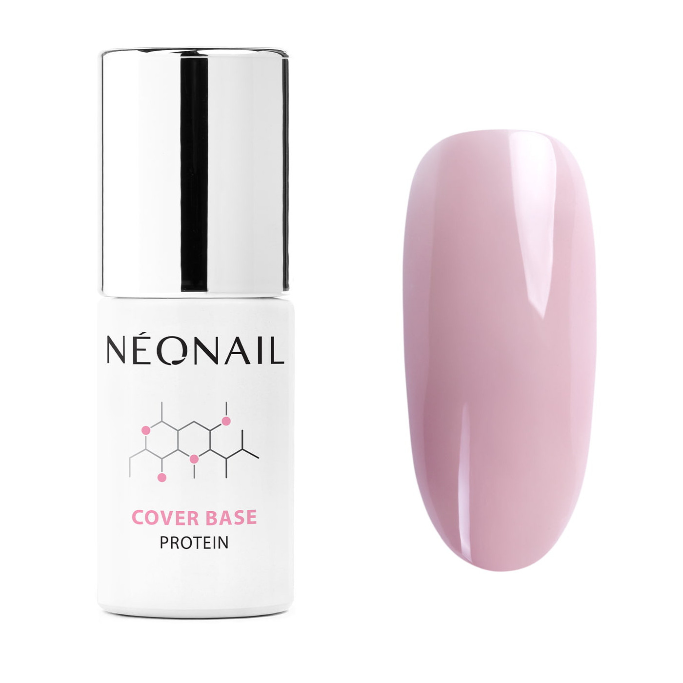 Gellak 7,2 ml - Cover Base Protein Light Nude
