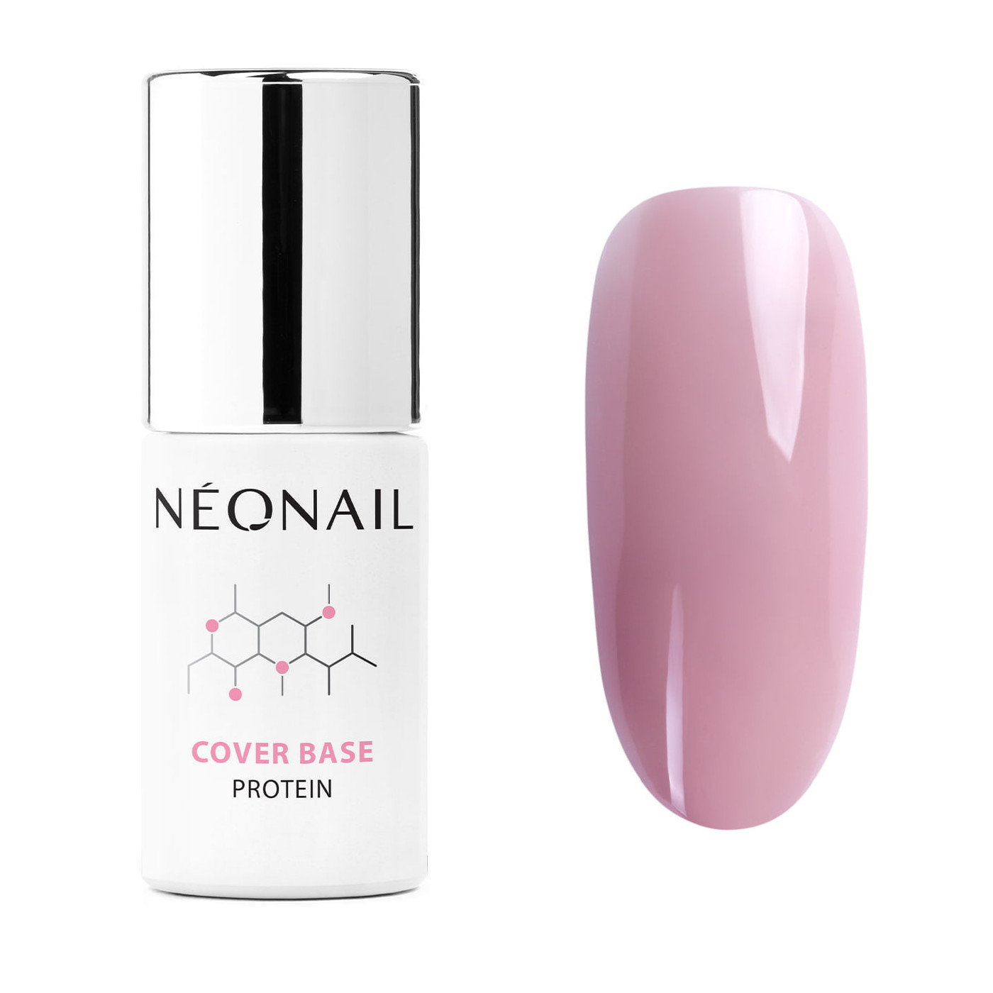 Gellak 7,2 ml - Cover Base Protein Dark Rose